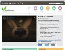 Tablet Screenshot of bipolar-foundation.org